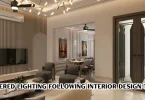 layered lighting following interior design tips