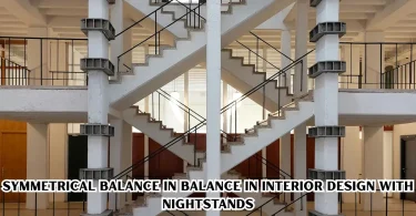 symmetrical balance in Balance in Interior Design with nightstands